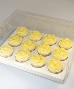 12er Cupcake Box - Transparent