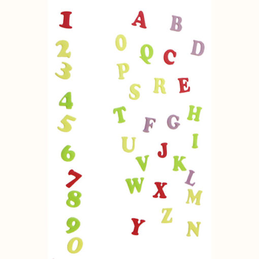 Ausstecher Set - Alphabet (Art Deco)