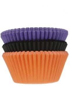Papierbackförmchen - Halloween farben