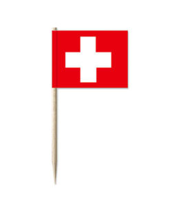 Schweizer Fahne Topper 50Stk.