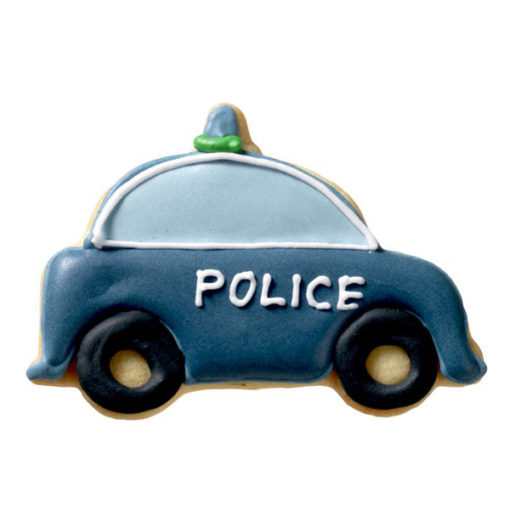 Ausstecher - Polizeiauto