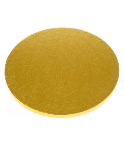 Tortenplatte - rund (30cm) gold