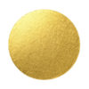 Tortenplatte - rund (30cm) gold