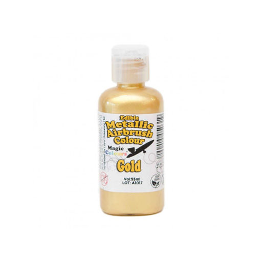Magic Colour Airbrush Lebensmittelfarbe - gold metallic