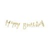 Girlande gold - Happy Birthday
