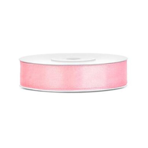 Satinband - rosa, 12mm