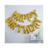 Ballon - Happy Birthday gold