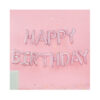 Ballon - Happy Birthday rosa
