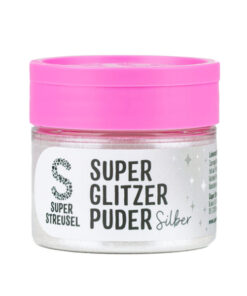 Super Glitzer silber