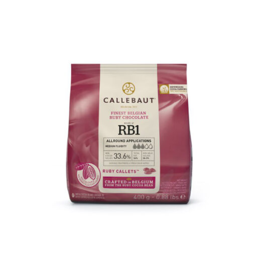 Callebaut Schokolade Ruby 400g