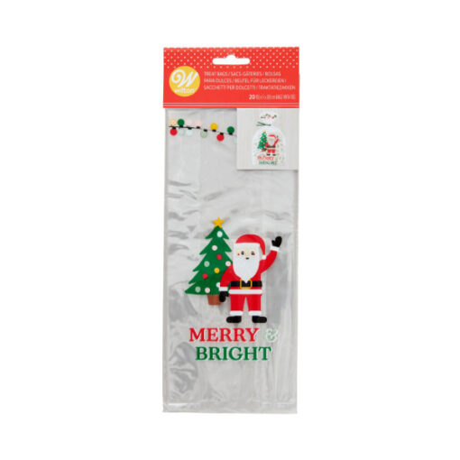 Geschenktüten - Weihnachtsmann Merry & Bright