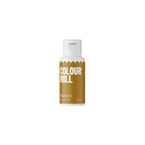 Colour Mill Lebensmittelfarbe auf Öl-Basis - Mustard 20 ml