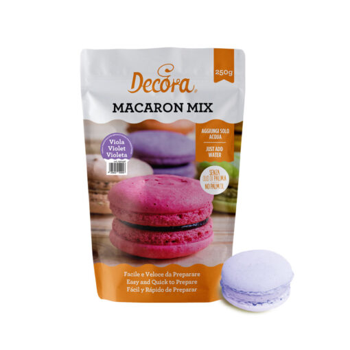 Decora Macarons Backmischung lila