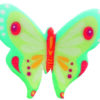 Schmetterlinge aus Esspapier türkis