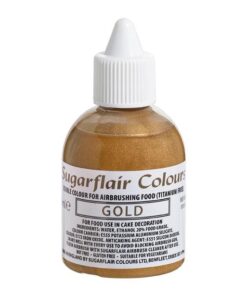 Sugarflair Airbrush-Farbstoff gold