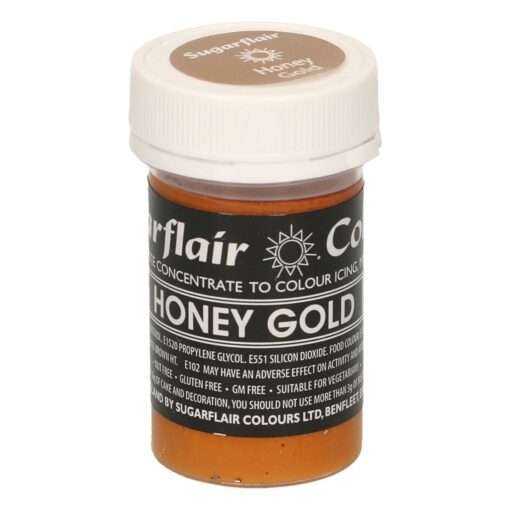 Sugarflair Lebensmittelfarbe Honey Gold