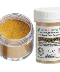 Sugarflair Lebensmittelfarbe Pulver Treasure Gold