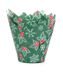 Tulpen Papierbackörmchen Weihnachten