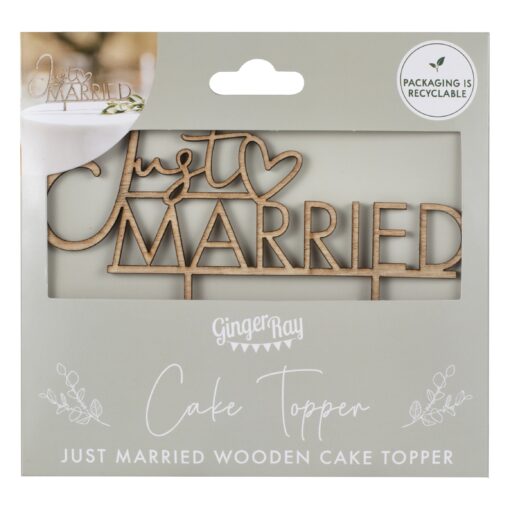 Just Married Topper