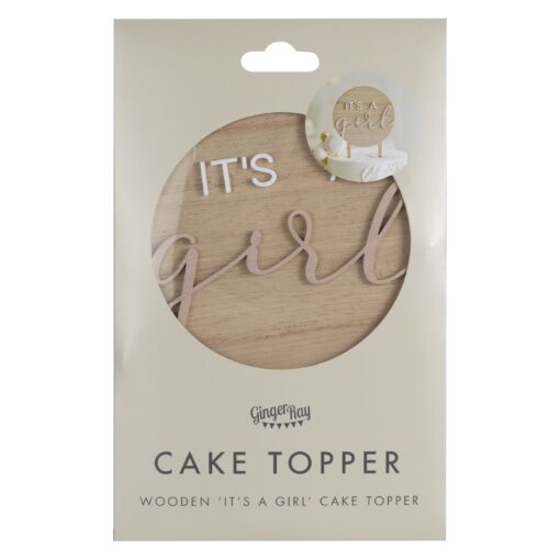 It's a girl Cake Topper