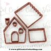 Classic Gingerbread House Cookie Cutter Set
