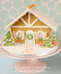 Gingerbread House (Chalet) Cookie Cutter Set