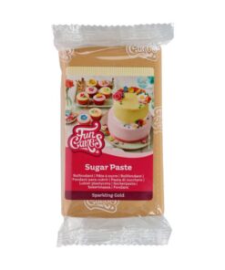 Sugar Paste sparkling gold