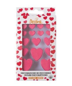 Decora Herzen Zuckerdekor