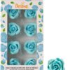 Decora grosse Rosen blau