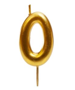 Kerze 0 Gold