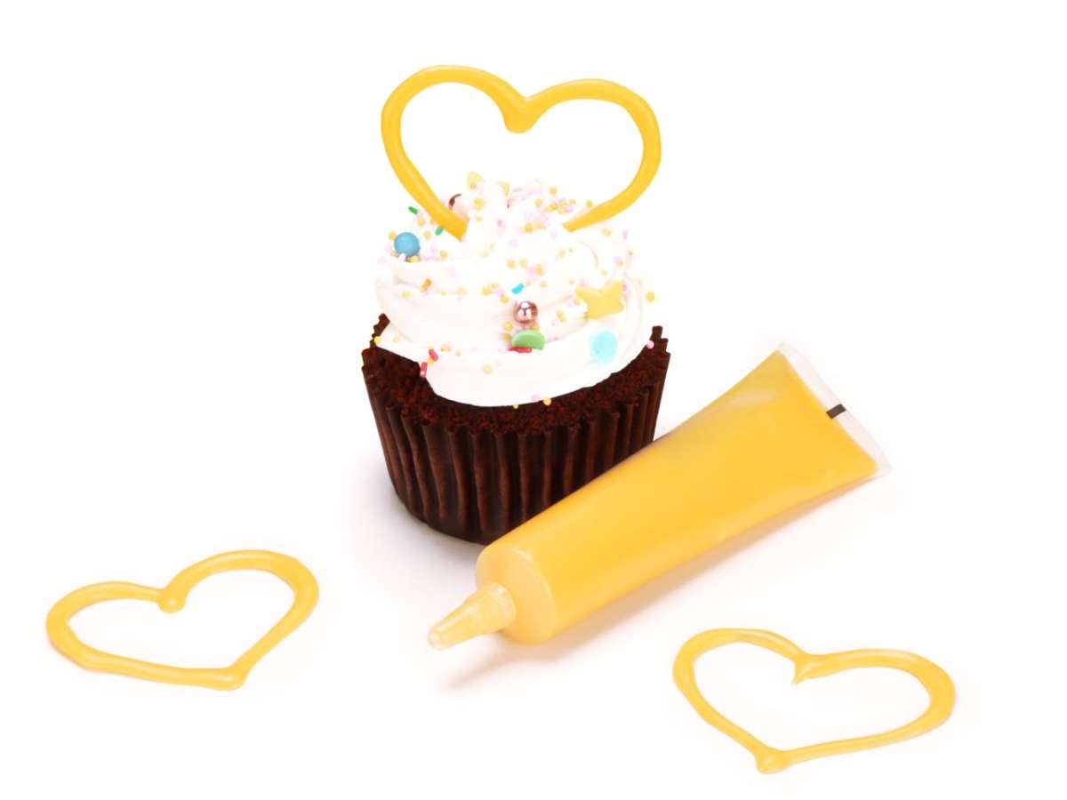 Schokoladenstift gelb