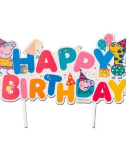 Peppa Pig Cake/Cupcake Topper
