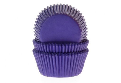 Papierbackförmchen - violett