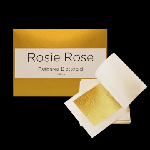 Blattgold 24 Karat Rosie Rose