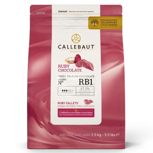 Callebaut Schokolade Ruby 2.5kg