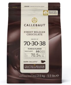 Callebaut belgische Schokolade 70-30-38 dunkel 2.5kg