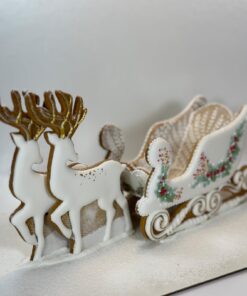 Royal Icing Deluxe: Santa’s Schlitten & Rentiere mit Manuela Taddeo