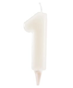 Zahlenkerze 1 leuchtend