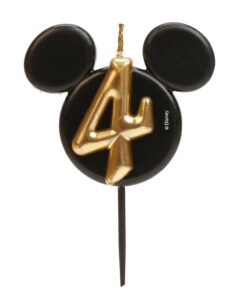 Zahlenkerze Micky Maus 4