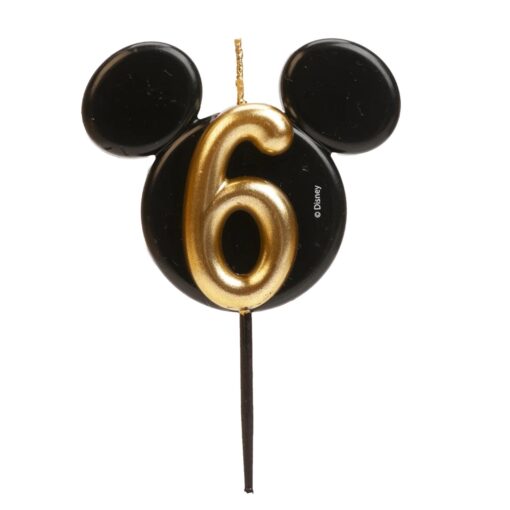 Zahlenkerze Micky Maus 6