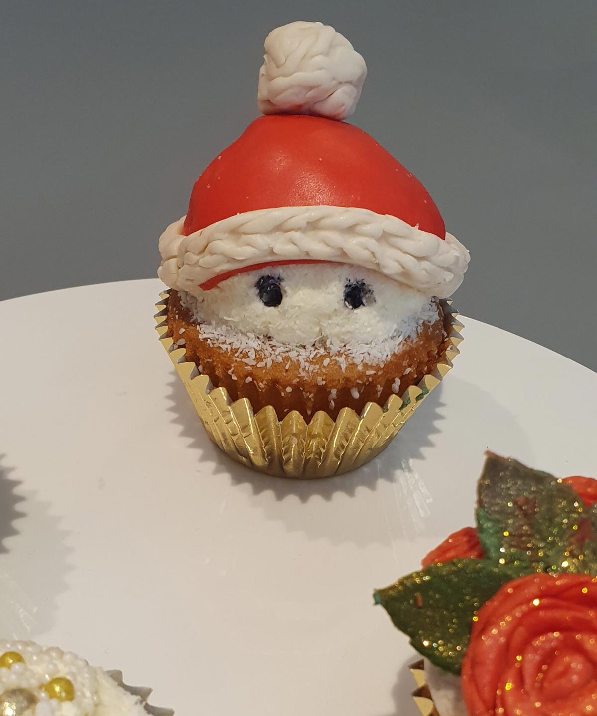 Cupcake Kurs Winter Weihnachtsmann