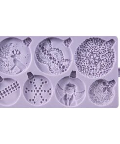 Karen Davies Silikonform – Weihnachtskugeln