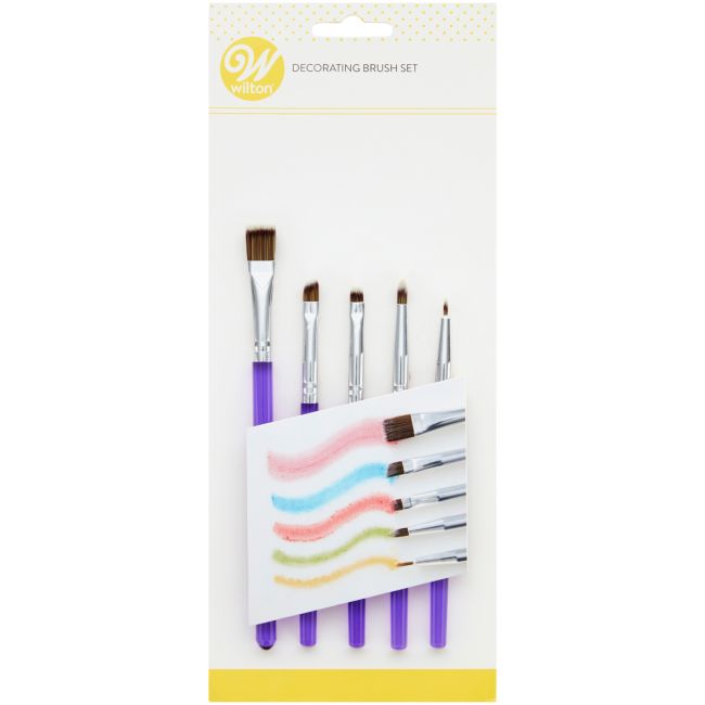Wilton Dusting Brush - Pinsel Set 5 teilig