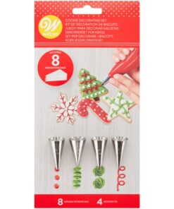 Wilton Spritztülle - Weihnachts Set (3, 5 ,14 und 101)
