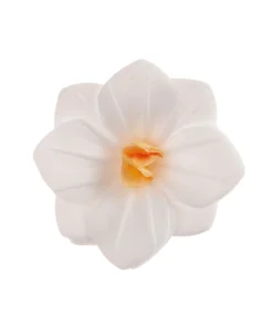 WHITE WAFER FLOWERS 4CM