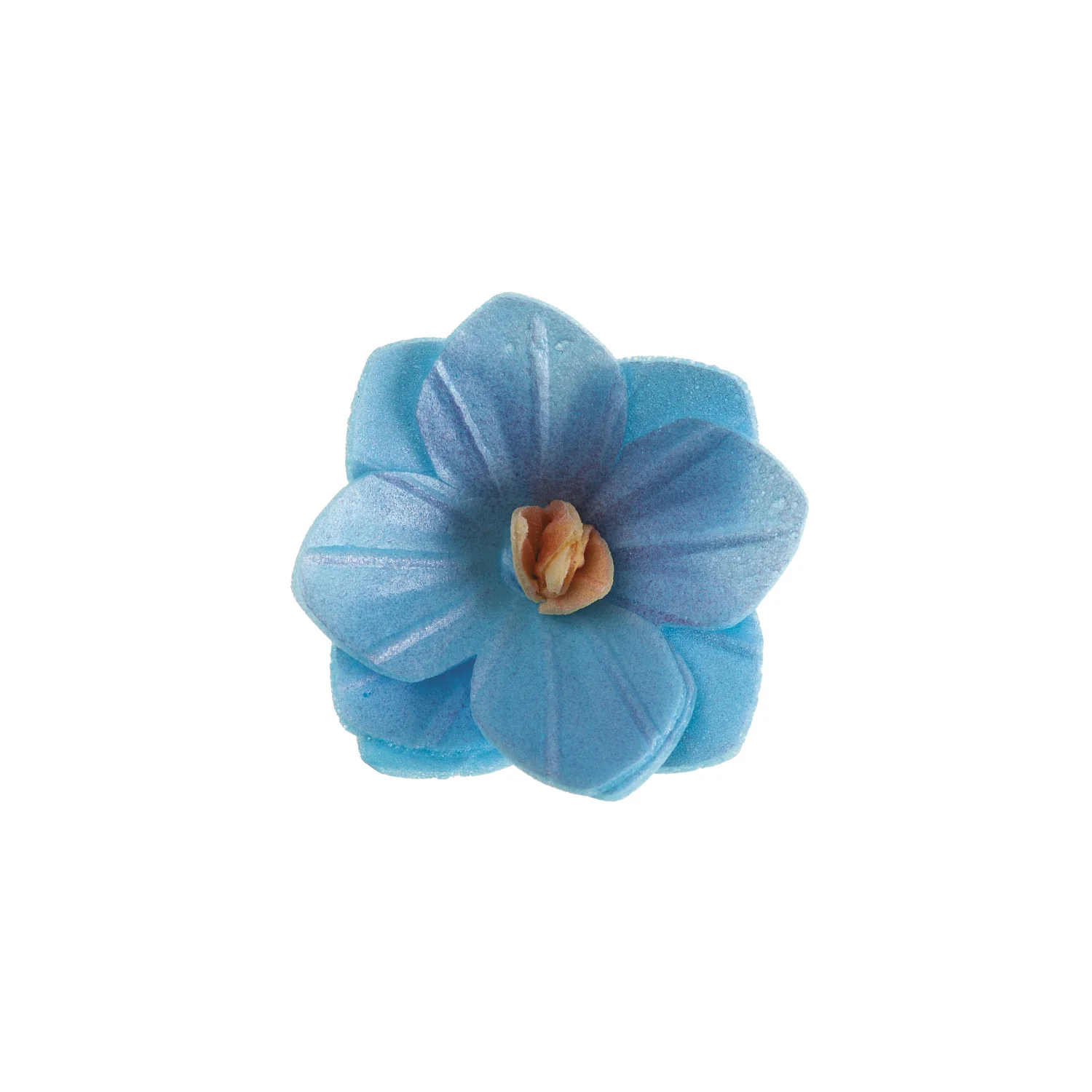 BLUE WAFER FLOWER 4CM