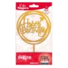 TOPPER HAPPY CAKE BIRTHDAY 15,4X10CM -