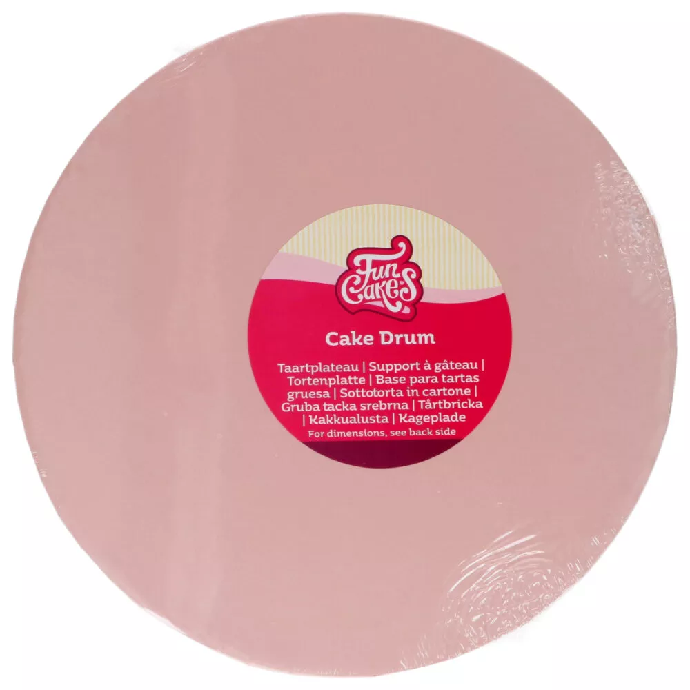 Cake Drum Pastel Pink