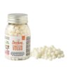 Decora 7mm Zuckerperlen Shiny White, 100g