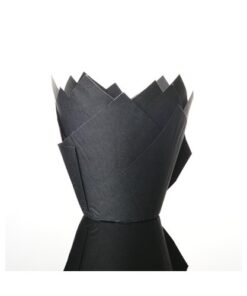 Schwarze Tulip Muffin Förmchen, 36 Stück